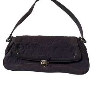 Vera Bradley Black Quilted Shoulder Bag